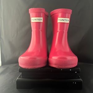 Cute pink rain boots